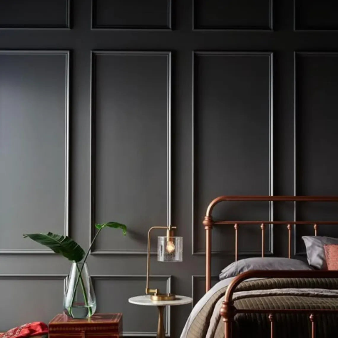 Ready-to-Install Wall Frames, Paintable Wall Panel Frames, Wainscoting Kit