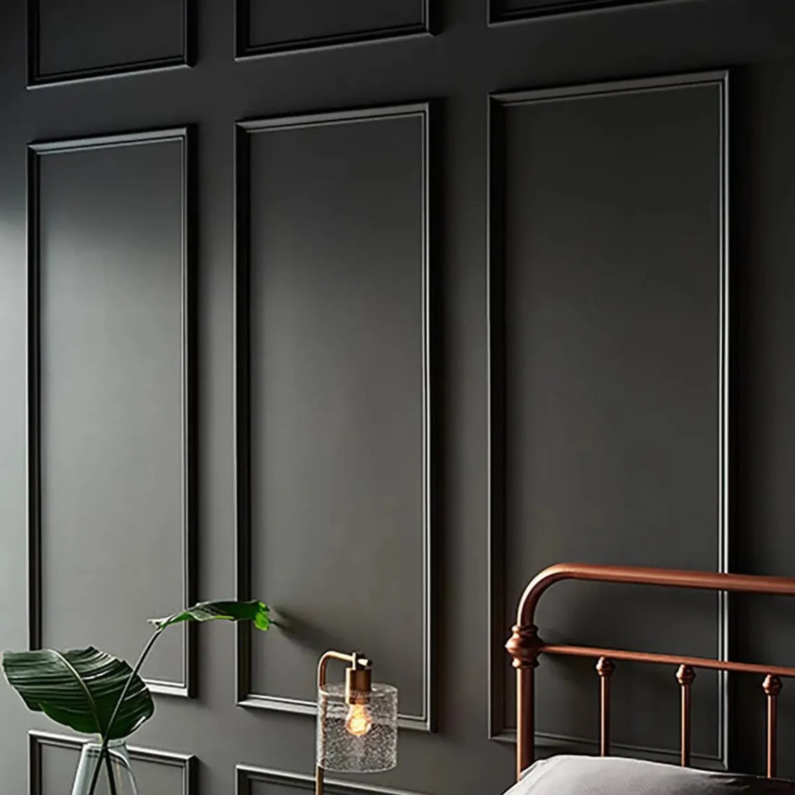 Ready-to-Install Wall Frames, Paintable Wall Panel Frames, Wainscoting Kit