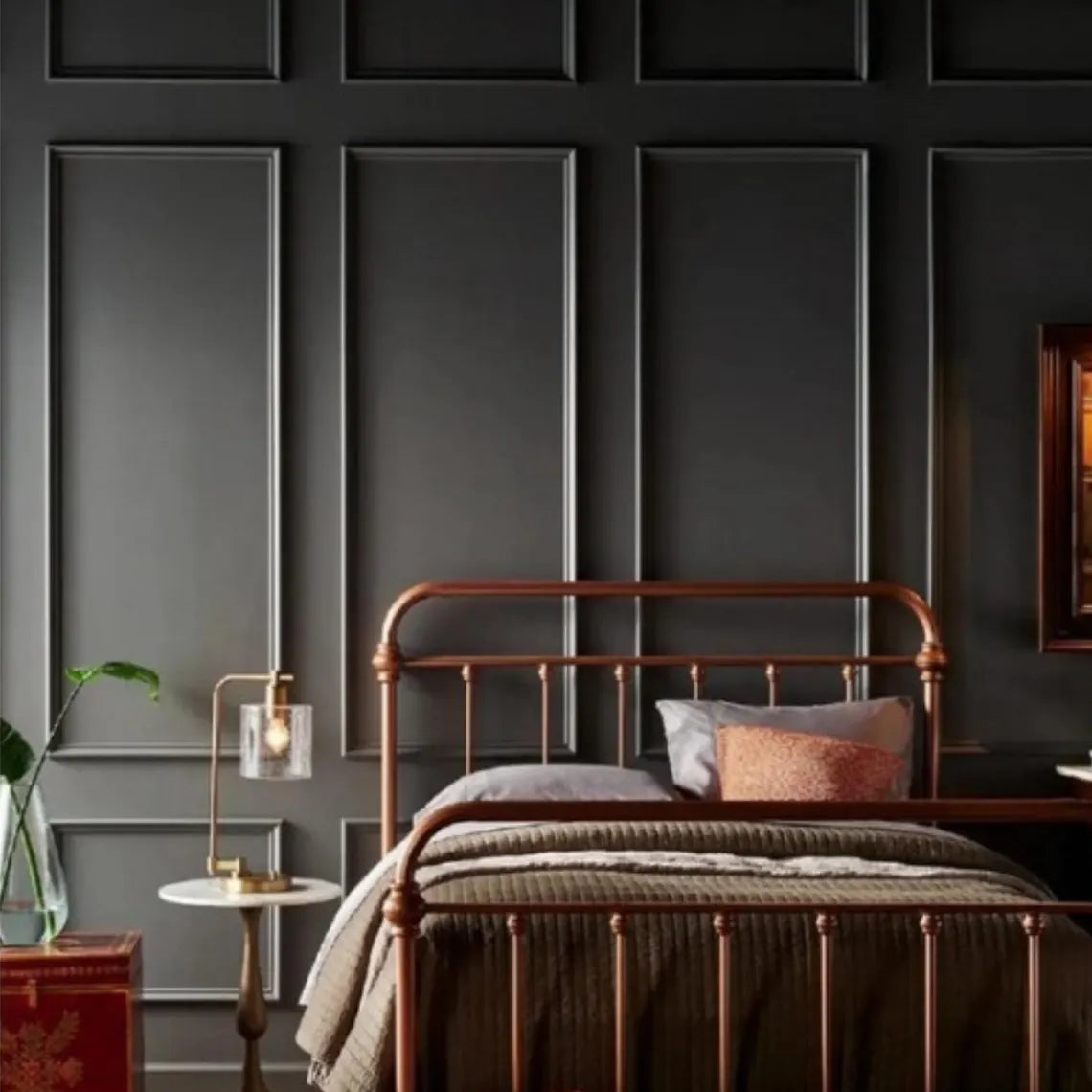 Ready-to-Install Wall Frames, Paintable Wall Panel Frames, Wainscoting Kit