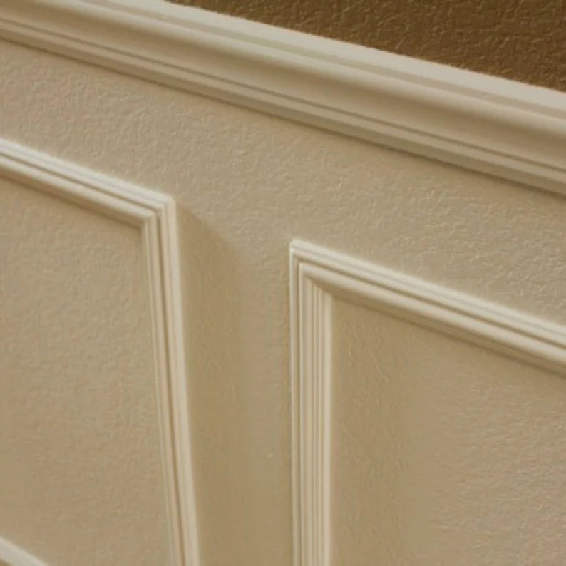 Paintable Paneling Kit - Ready Made Wall Molding Kit - Accent Wall Molding
