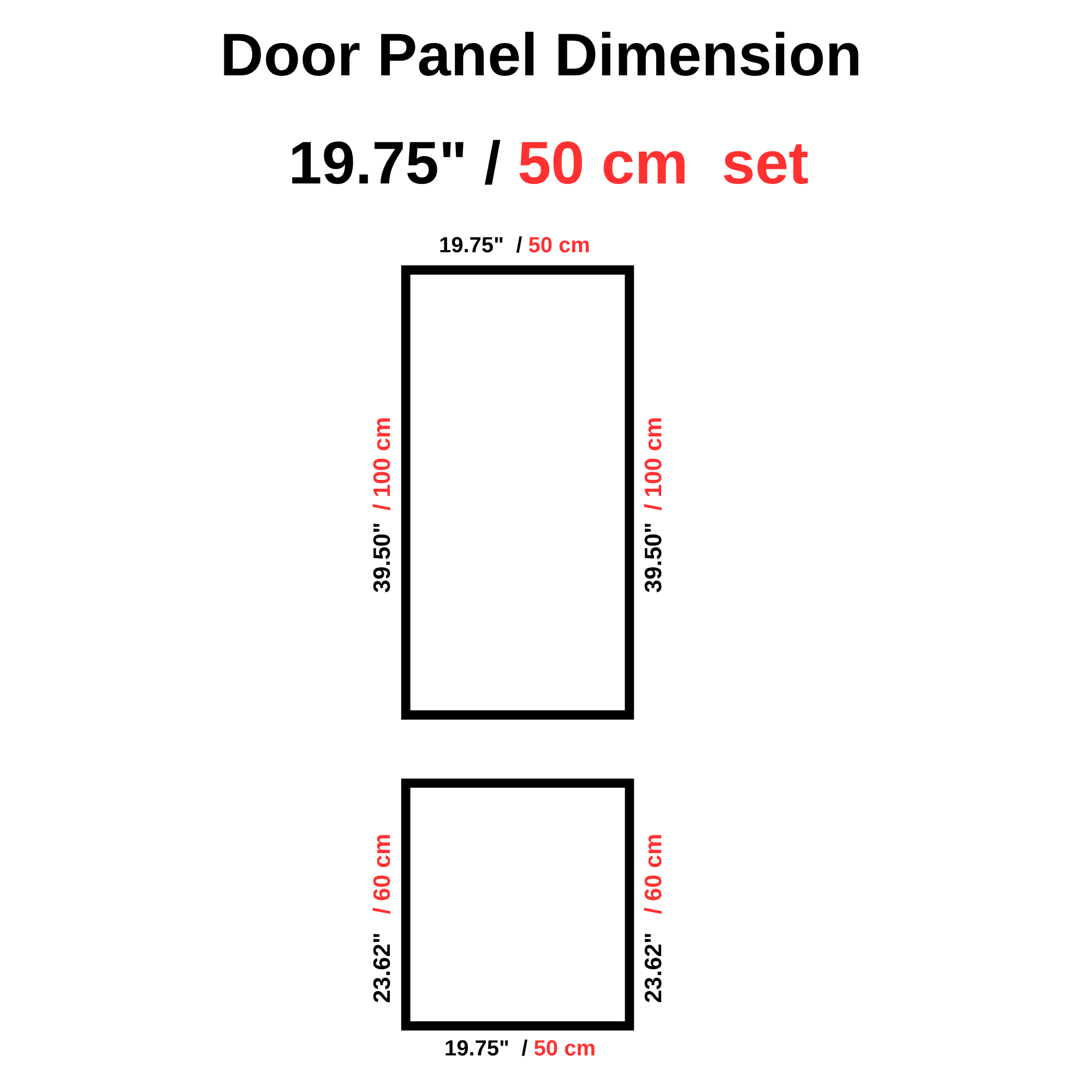 Door Moulding Kit - Door Molding Assembly -  Three Piece Door Molding Kit