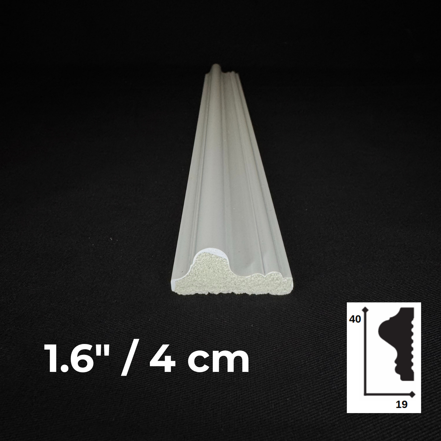 Wall molding package ready to assemble, pre-cut factory primed, wall paneling kit