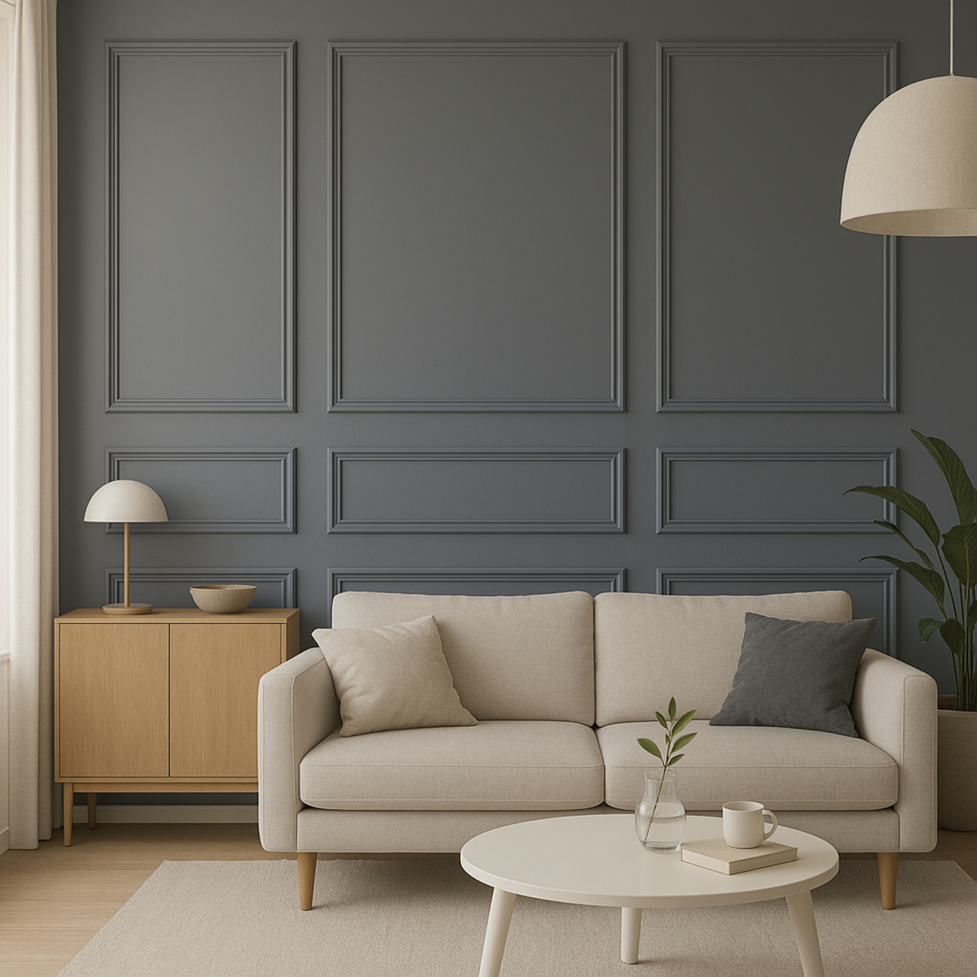 Ready-to-install Wall Molding Package, Pre-cut Factory Primed Wainscoting Kit