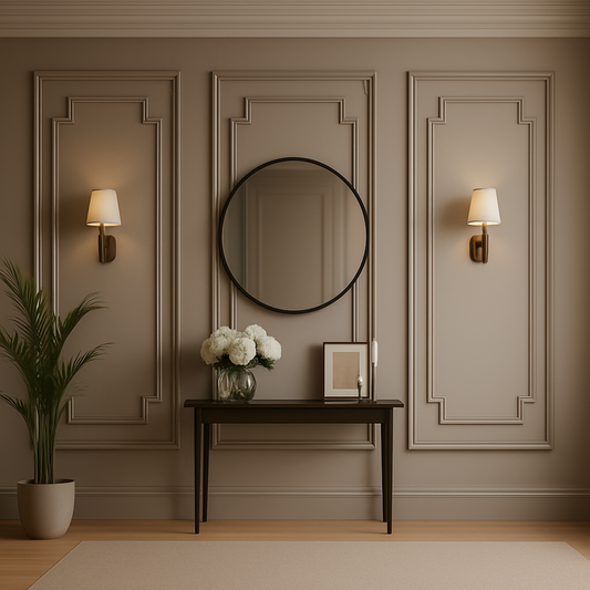 Wall Molding Kit - Pre-cut Wall Paneling Kit - Wall Molding Package