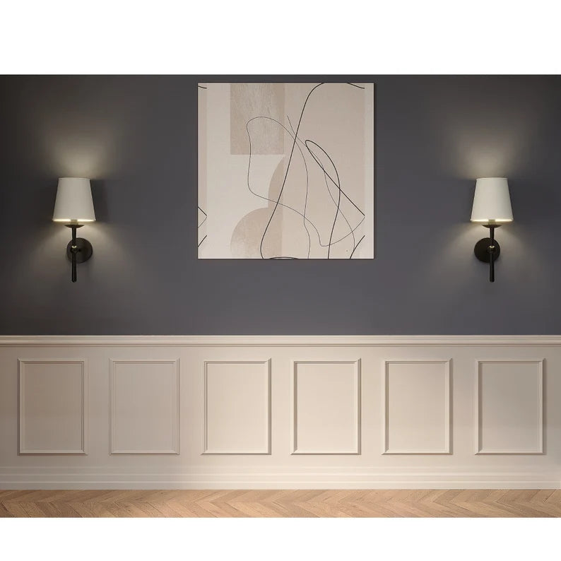 Paintable Paneling Kit - Ready Made Wall Molding Kit - Accent Wall Molding