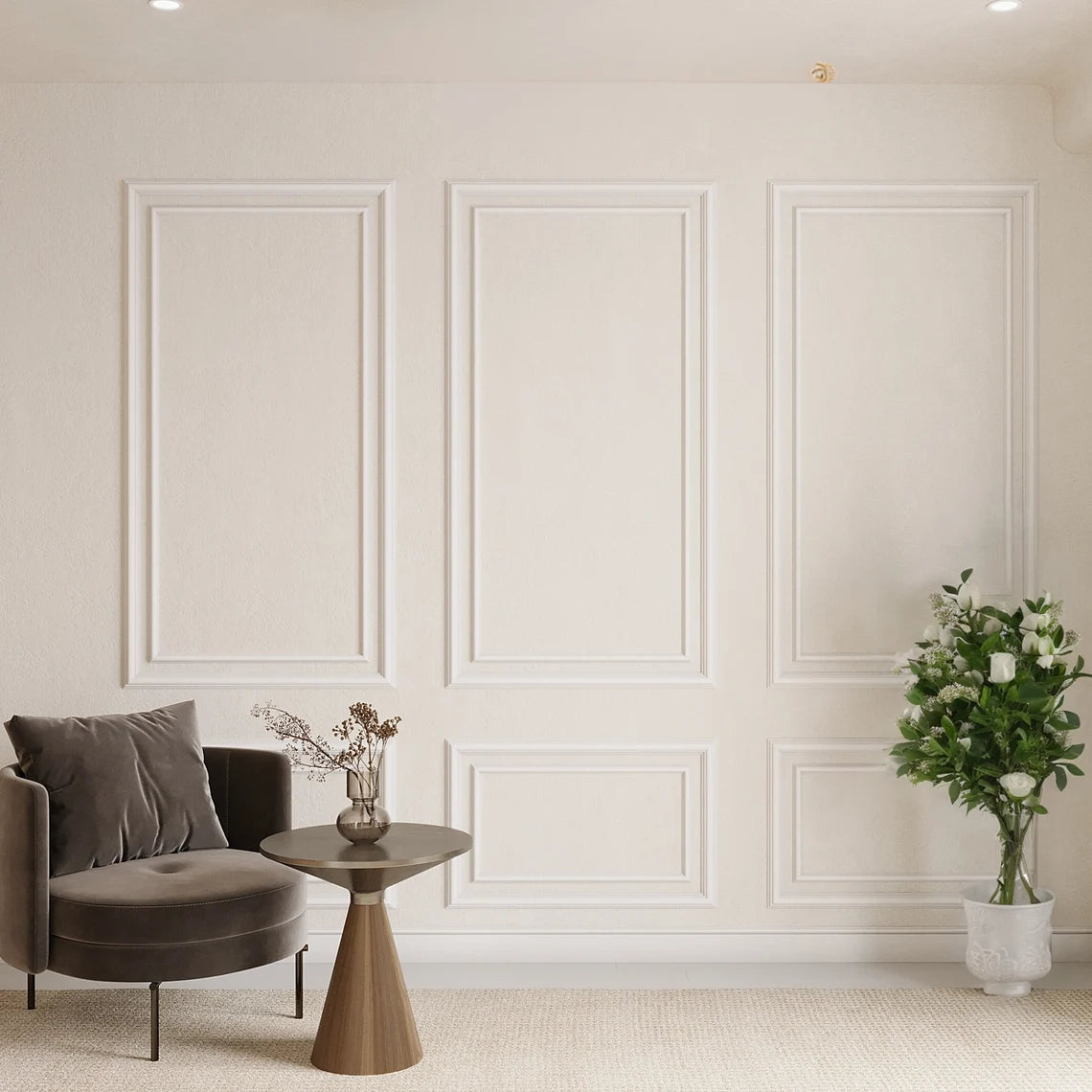 Wall Molding Package Ready To Assemble Wall Paneling Kit