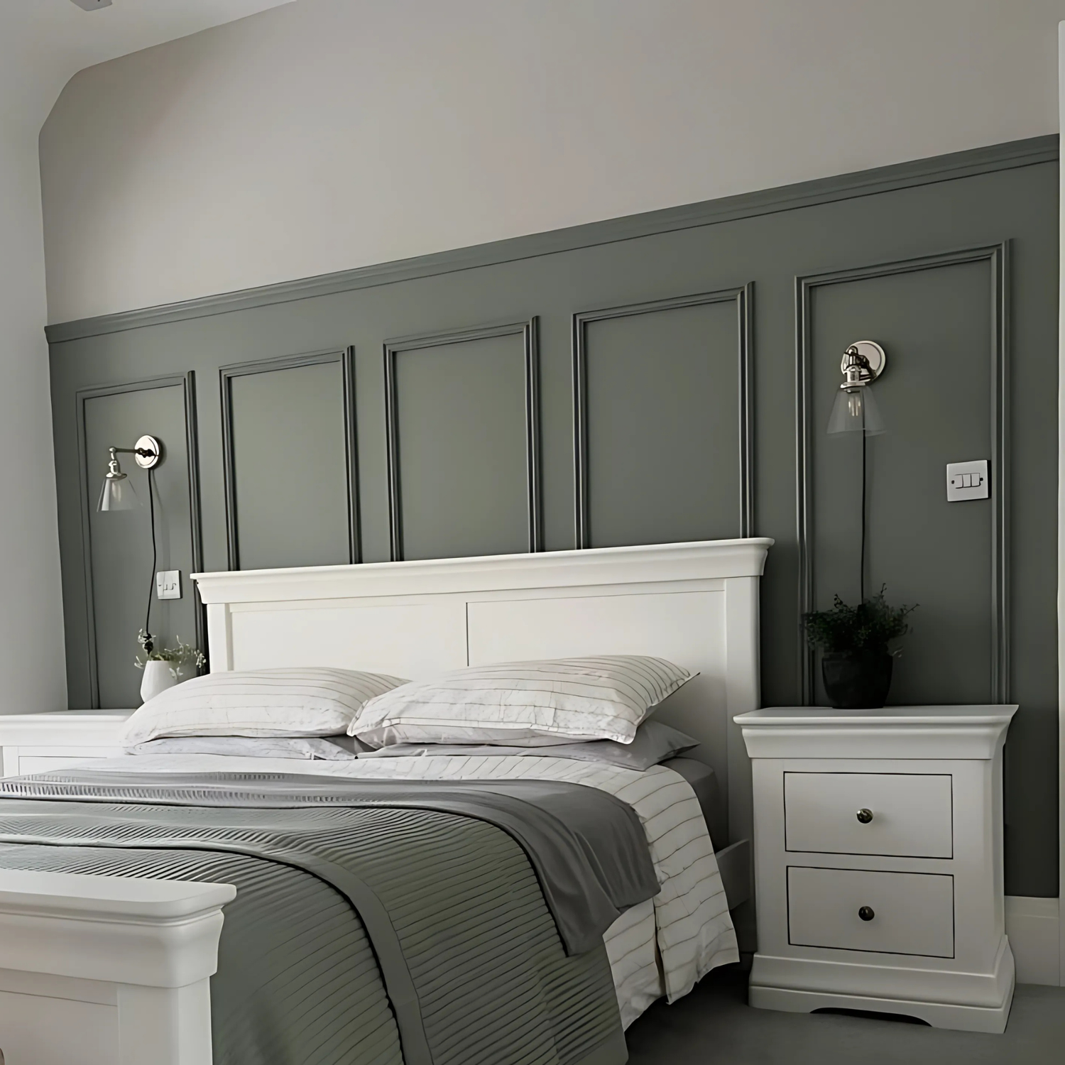 Wall Molding Package Ready to Assemble - Accent Wall Trim Paneling- Half Wall Panel Kit