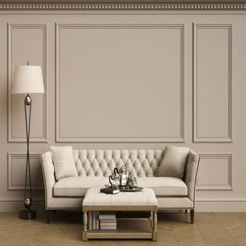 Wall Molding Package Ready To Assemble, Pre-Cut Factory Primed, Wall Paneling Kit