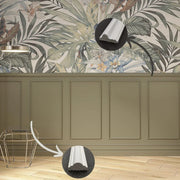 Paintable Paneling Kit - Ready Made Wall Molding Kit - Accent Wall Trim Paneling- Half