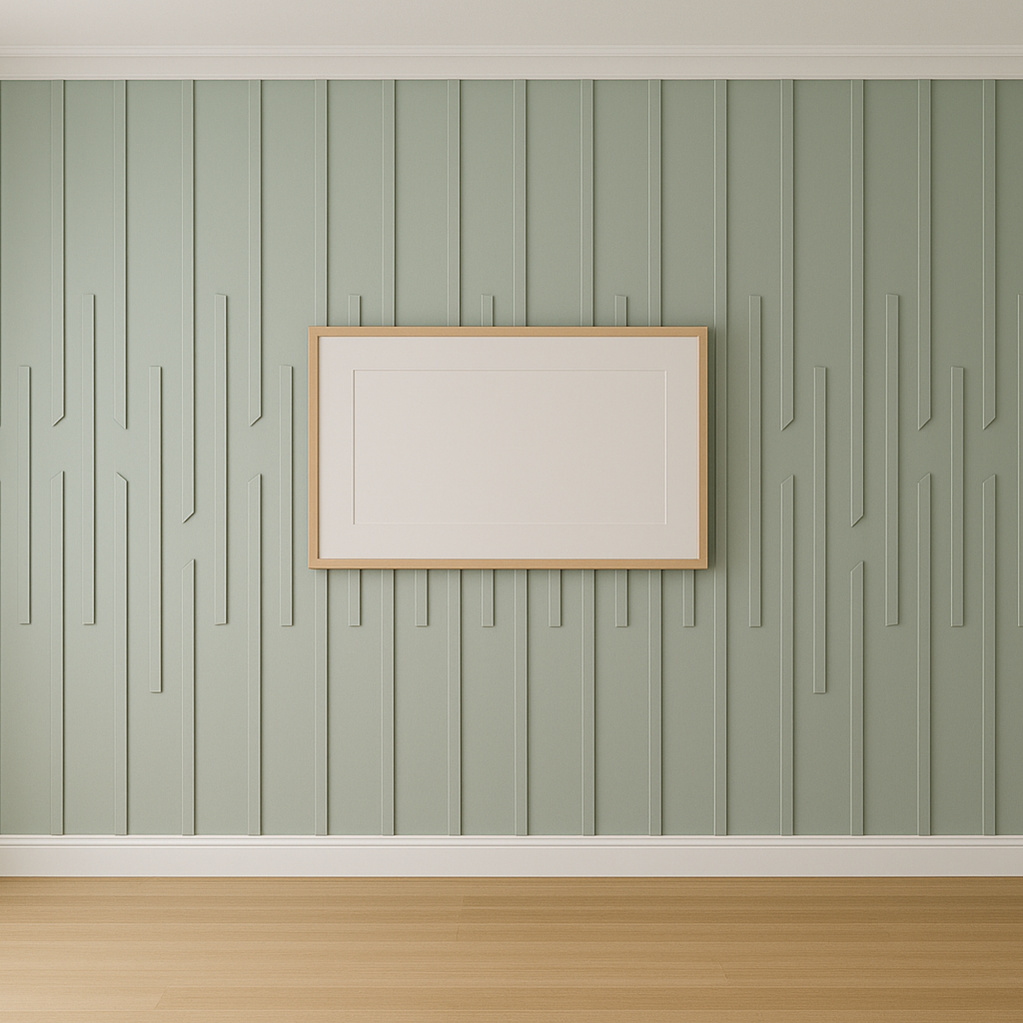 Wall Moulding Kit - Wall Molding Assembly - Pre-Cut Factory Primed-Accent Wall Panels