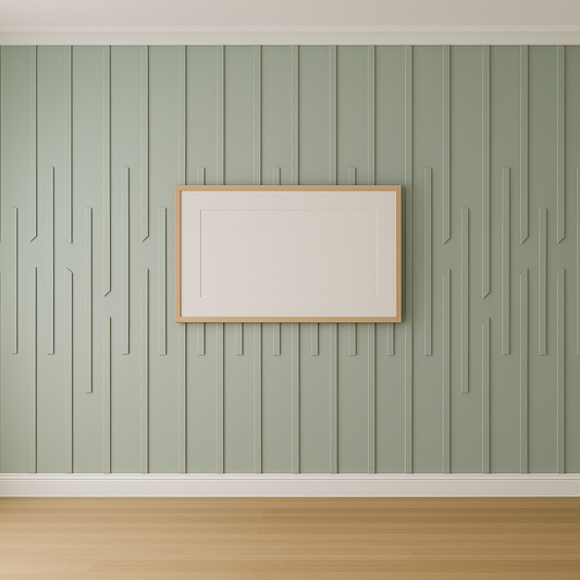 Wall Moulding Kit - Wall Molding Assembly - Pre-Cut Factory Primed-Accent Wall Panels