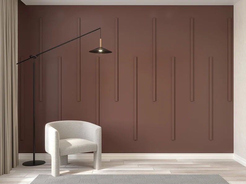 Easy DIY Wall Molding Kit – Transform Your Space with Pre-cut Bespoke Wainscoting Frames and Stylish Wall Paneling