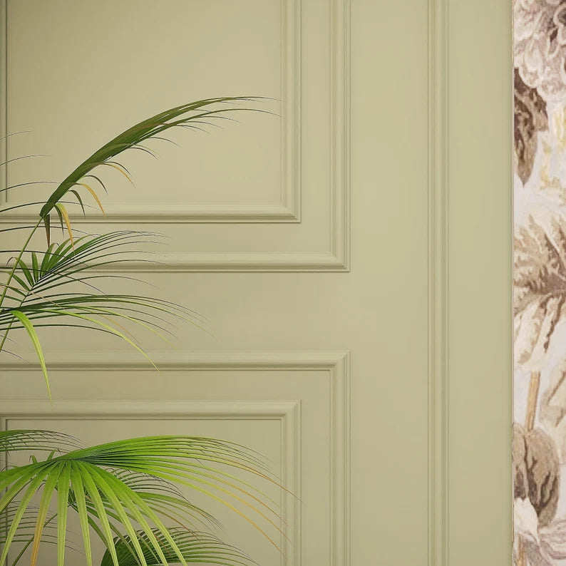 Ready-to-Assemble Wall Molding Package with Pre-Cut Factory Primed