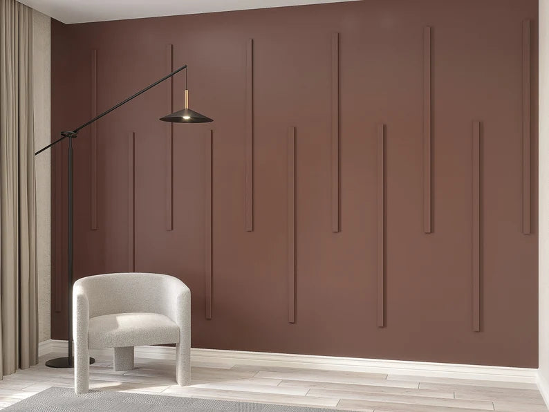 Easy DIY Wall Molding Kit – Transform Your Space with Pre-cut Bespoke Wainscoting Frames and Stylish Wall Paneling