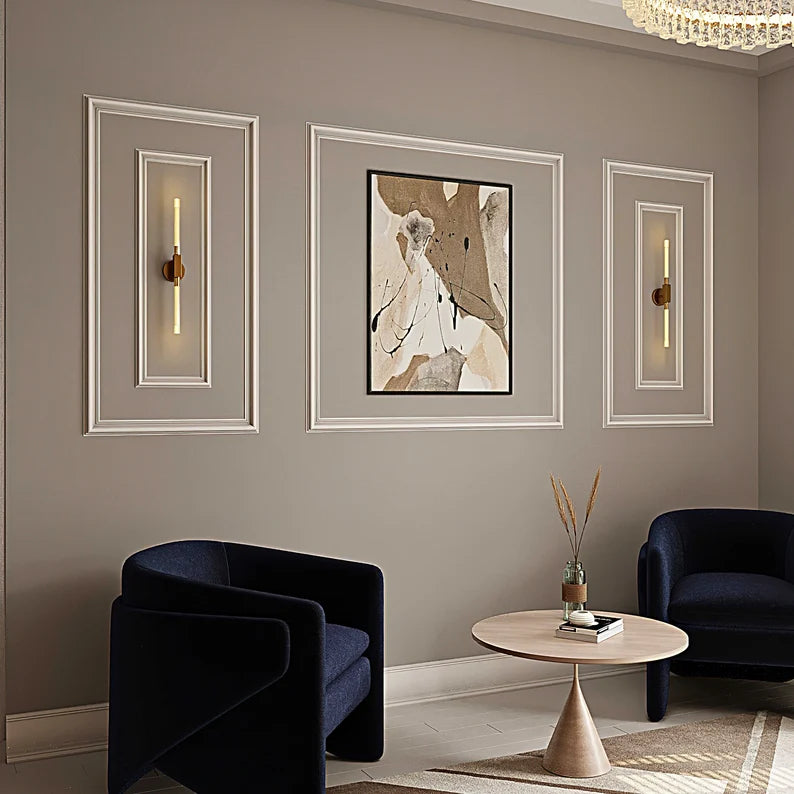 Ready to install Wall Moulding Kit, Ready to Go Wall Paneling Kit