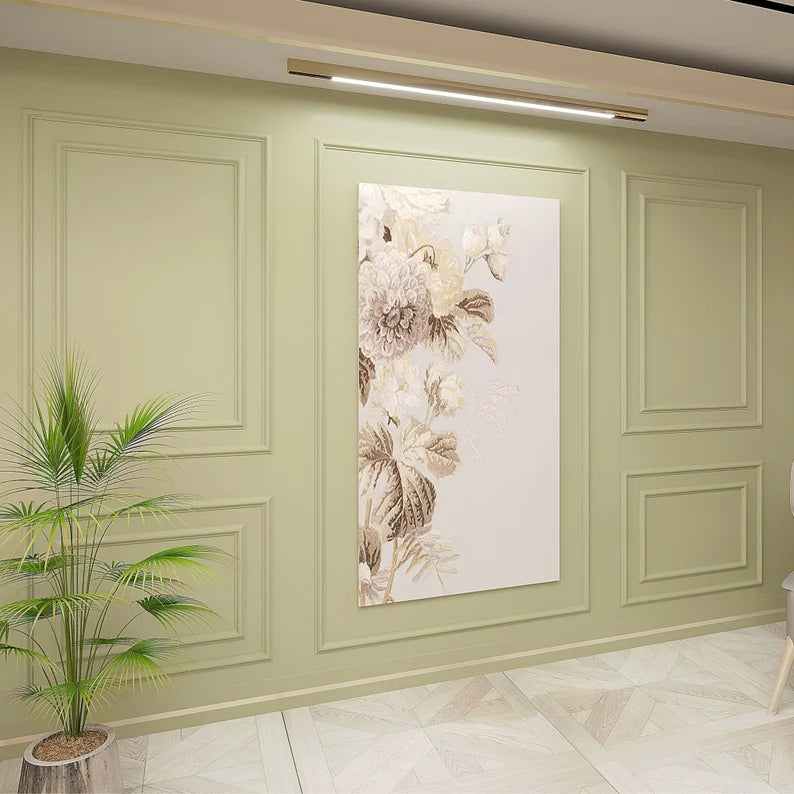 Ready-to-Assemble Wall Molding Package with Pre-Cut Factory Primed