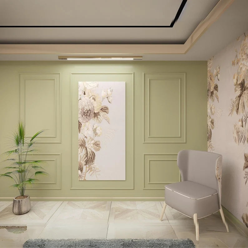 Ready-to-Assemble Wall Molding Package with Pre-Cut Factory Primed