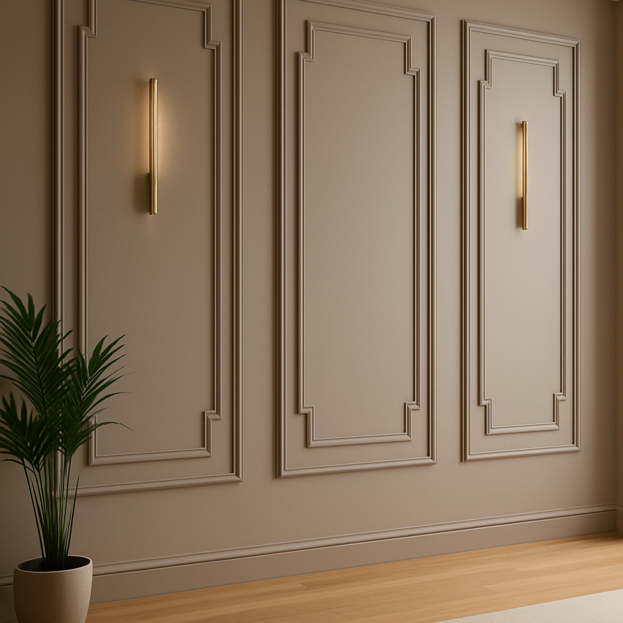 Wall Molding Kit - Pre-cut Wall Paneling Kit - Wall Molding Package