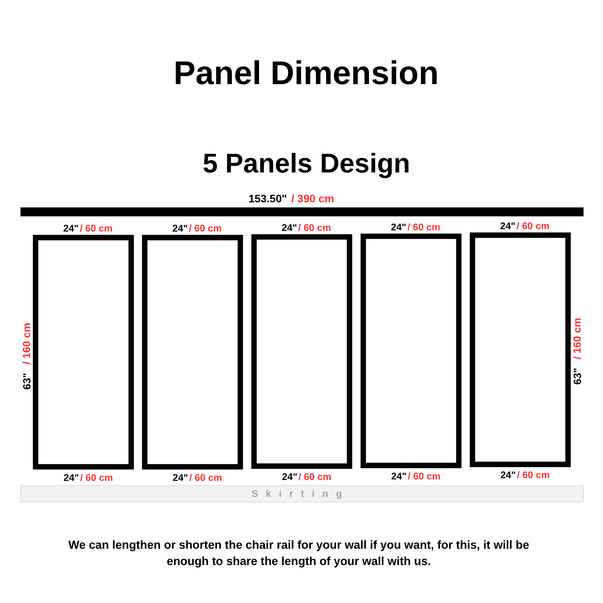 Wall Molding Package Ready to Assemble - Accent Wall Trim Paneling- Half Wall Panel Kit