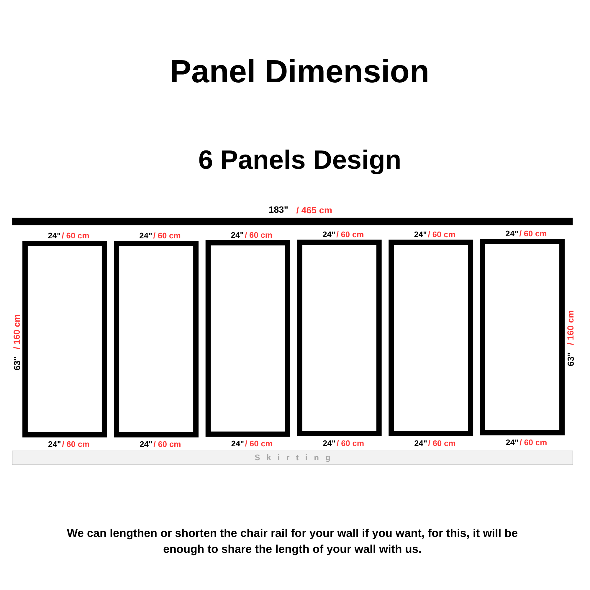 Wall Molding Package Ready to Assemble - Accent Wall Trim Paneling- Half Wall Panel Kit
