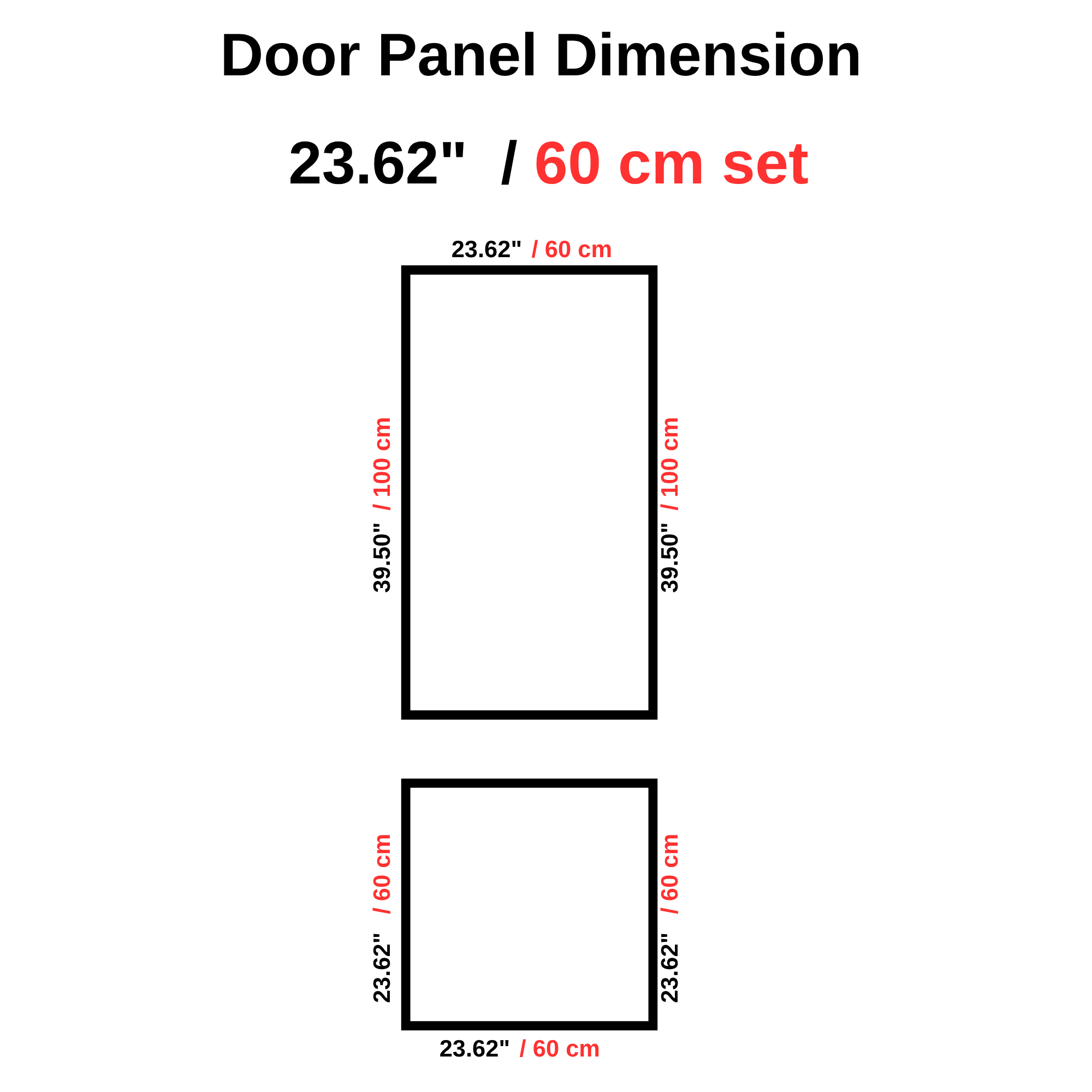 Door Moulding Kit - Door Molding Assembly -  Three Piece Door Molding Kit