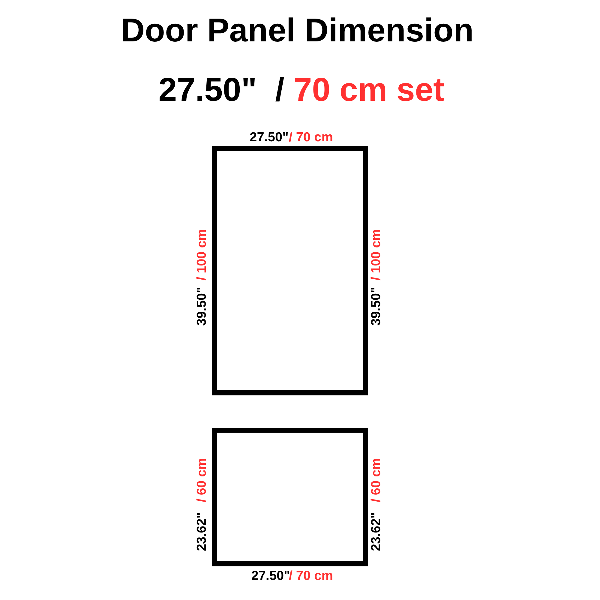 Door Moulding Kit - Door Molding Assembly -  Three Piece Door Molding Kit