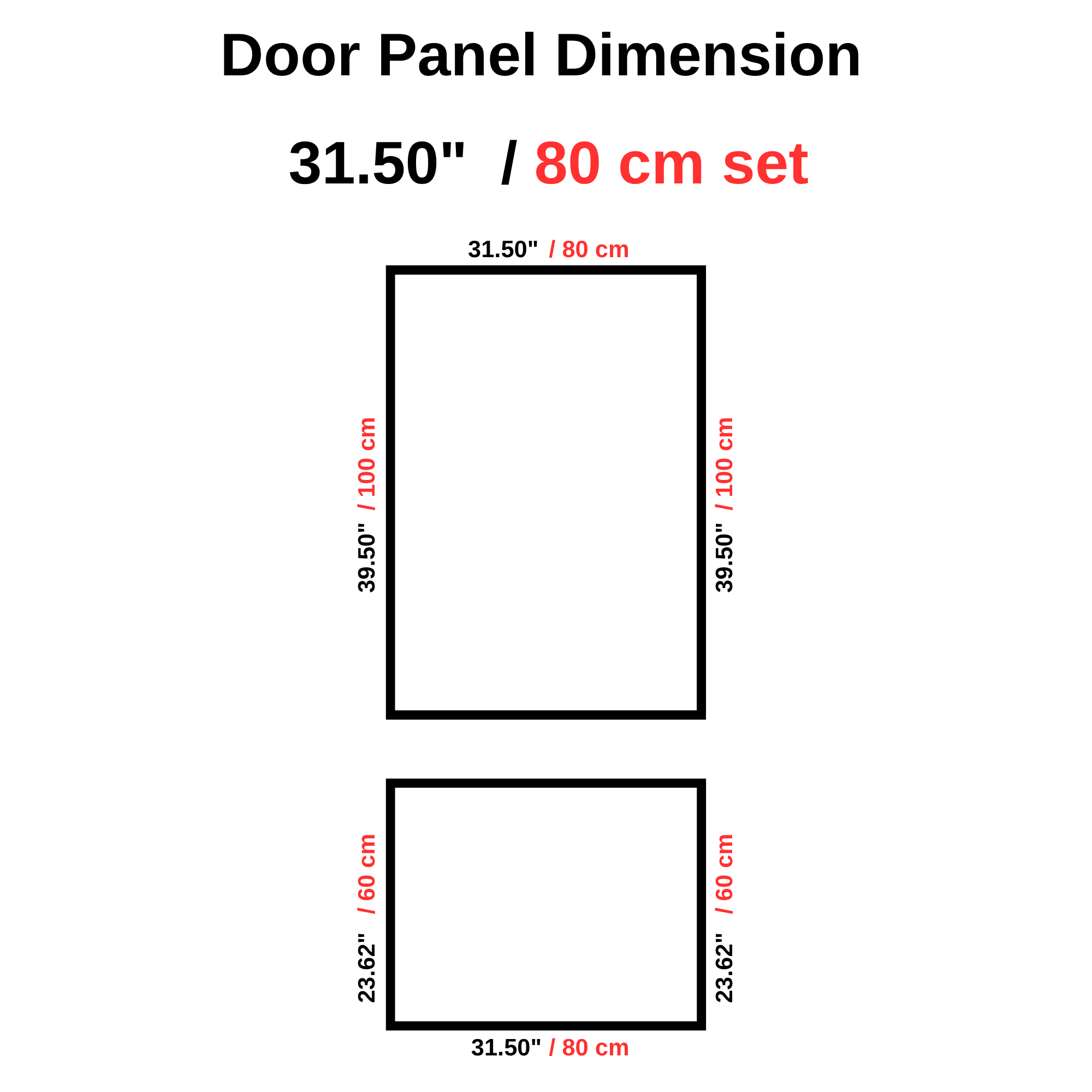 Door Moulding Kit - Door Molding Assembly -  Three Piece Door Molding Kit