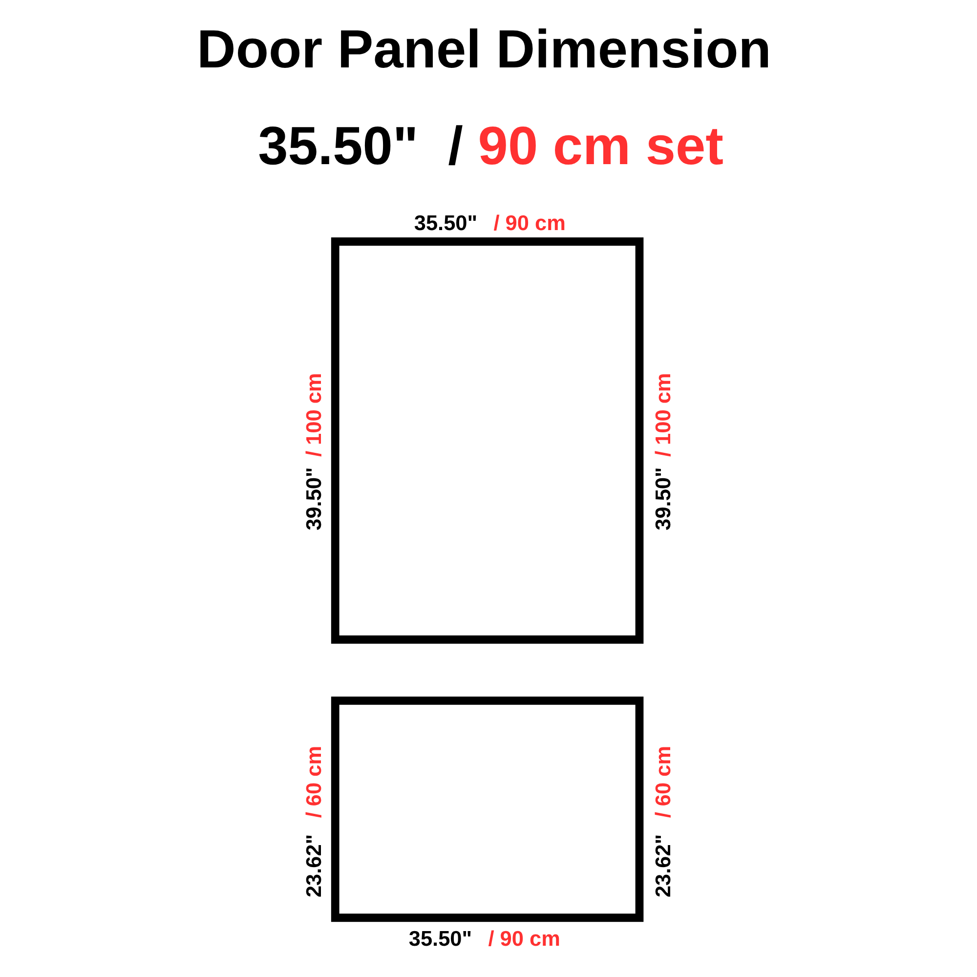 Door Moulding Kit - Door Molding Assembly -  Three Piece Door Molding Kit